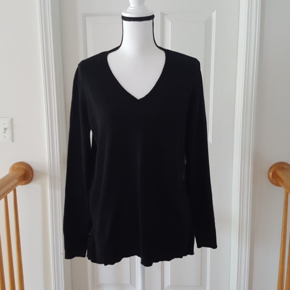 Maison Jules Sweaters - 23:08 - Maison Jules V- Neck Tunic Sweater